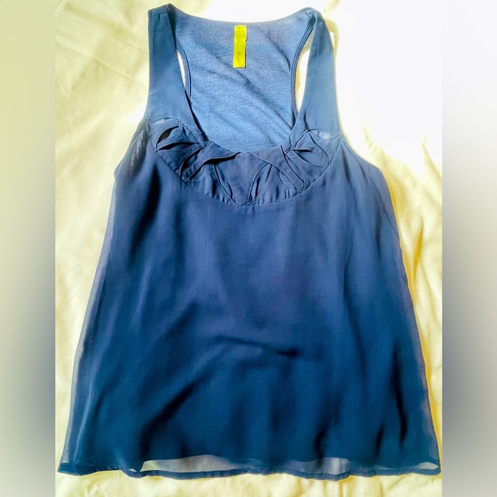 Ladies Blue Tank Top